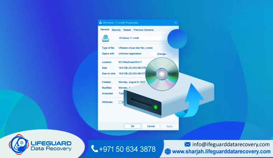 VMDK data recovery