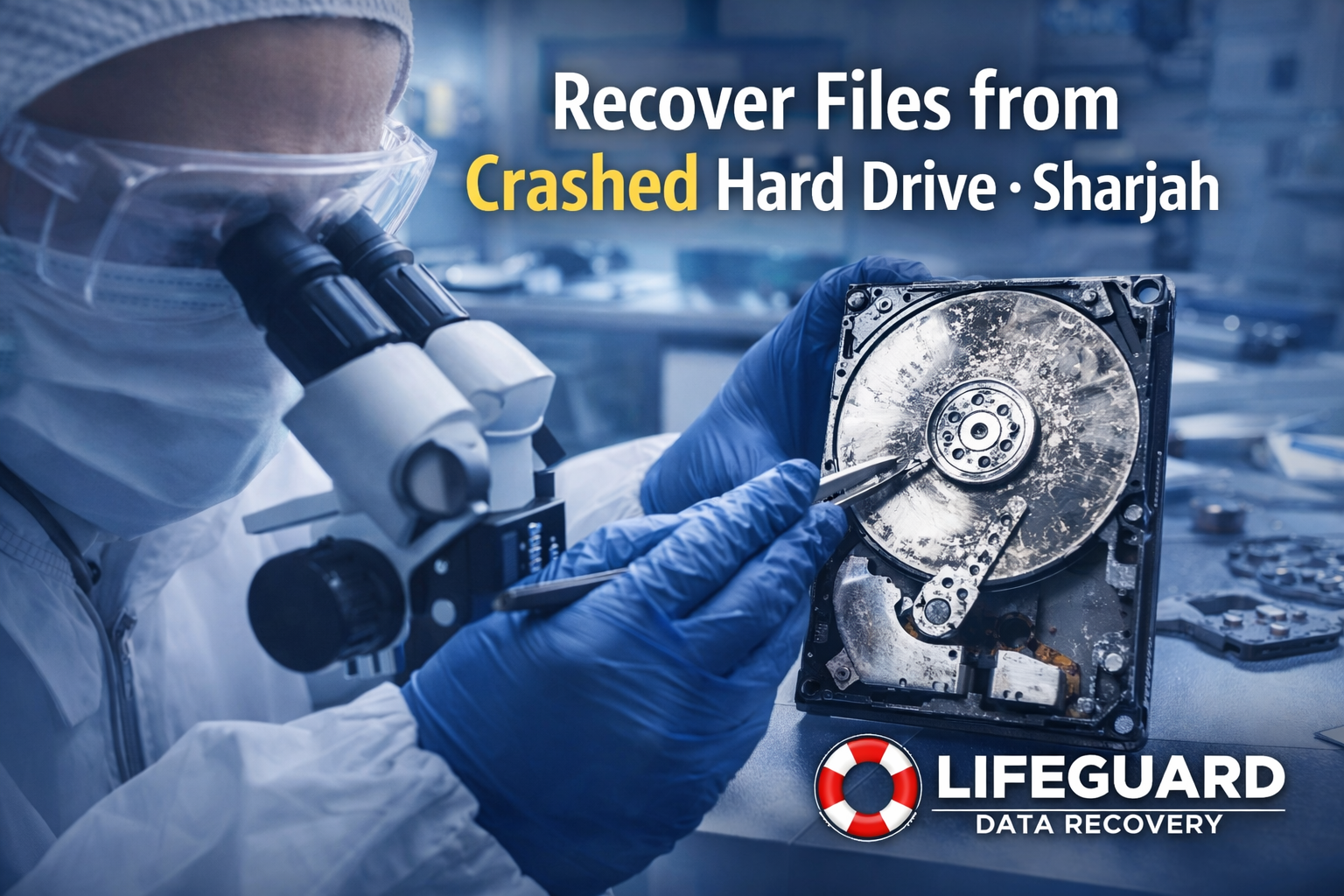 Recover files from crashed hard drive Sharjah