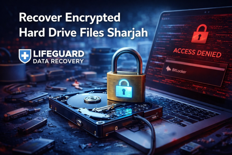 Recover encrypted hard drive files Sharjah