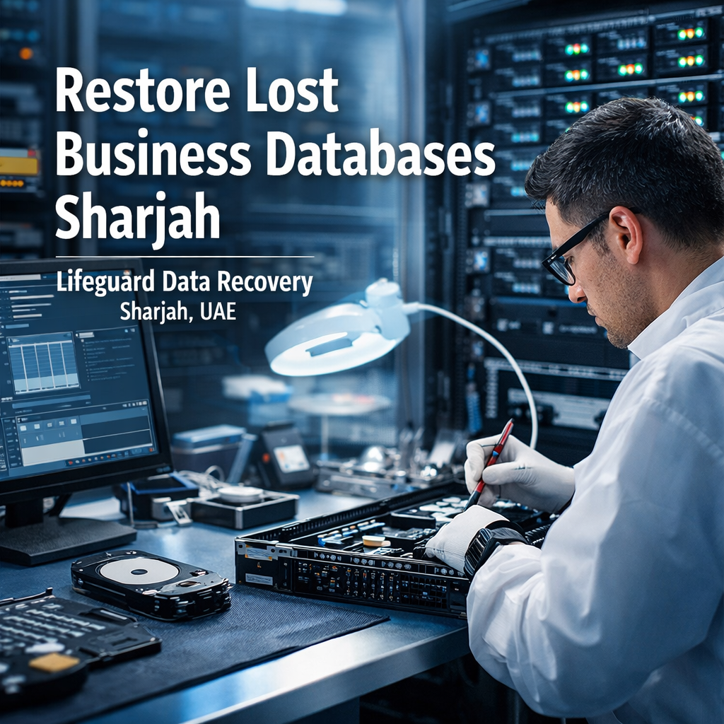 Restore lost business databases Sharjah