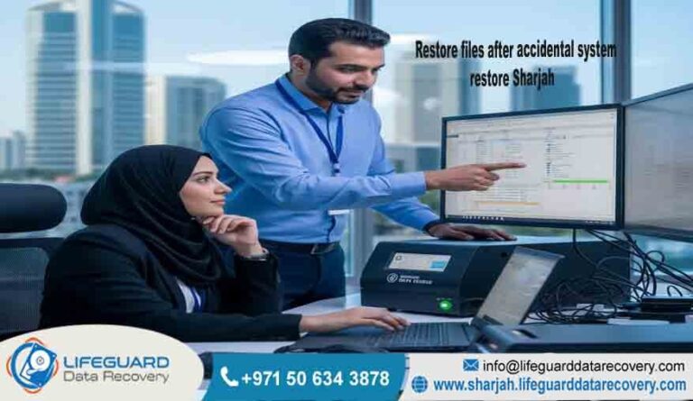 Restore files after accidental system restore Sharjah