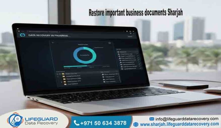 Restore important business documents Sharjah