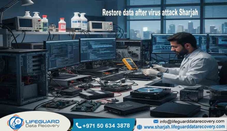 Restore Data After Virus Attack Sharjah
