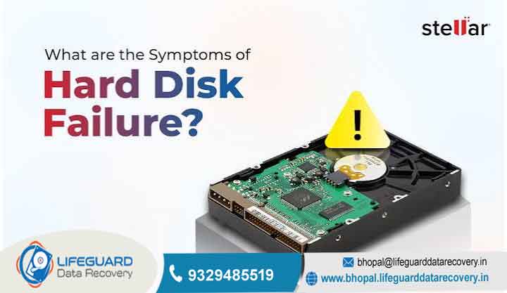 hard disk failure symptoms
